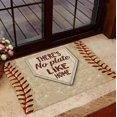 thumbnail image 5 of Custom Baseball Hom Plate Doormat,Hom Plate Door Mat Baseball Outdoor,Baseball Door Mat,Perfect For Baseball Players & Fans - Durable, Anti-Slip, Decorative Rug For Indoor & Outdoor Use,40x60cm, 5 of 7