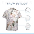 thumbnail image 7 of High Quality Hawaiian Shirts for Men Short Sleeve Aloha Beach Shirt Floral Summer Casual Button Down Shirts Blouses TJU5XD, 7 of 7
