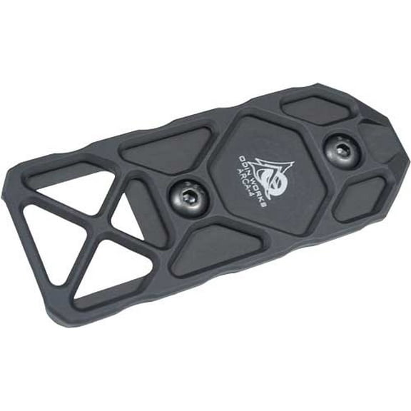 Odin Works M-LOK to Arca Conversion Gun Rail, 4in, Matte Finish, Black