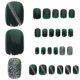 thumbnail image 1 of Box of Short Fake Nails False Nails for Autumn Winter Wearable Fake Nails Manicure Accessories, 1 of 5