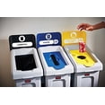 thumbnail image 4 of Recycling Station Kit-Slim Jim 3 Stream, Grey, 4 of 4