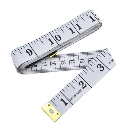 

Measuring Tool Body Measuring Ruler Portable Tailor Tape Measure Mini Soft Flat Ruler Sewing Measuring Tool(10pcs white)