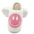 thumbnail image 4 of Comfortable Smiling Face Plush Slippers Upholstered Plush Slippers Pink smiley, 4 of 4
