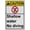 Warning Sign 3, variant on Industrial ANSI Vertical No Swimming Diving Warning Sign - 8"x12" Weatherproof, UV Resistant for Indoor/Outdoor Workplace (Shallow water No diving No swimming No ice skating)