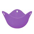 thumbnail image 1 of Yuarrent Escalfador de huevos, taza de silicona para furtiva, lavable, reutilizable, para el hogar, comedor, Bar, restaurante, cocina, desayuno, Cocina y Comedor Violeta Yuarrent HA067710-03, 1 of 6