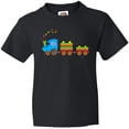 thumbnail image 3 of Inktastic Colorful Toy Train Youth T-Shirt, 3 of 5