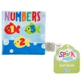 thumbnail image 3 of (3 pack) Spark Create Imagine Soft Cloth Book — Numbers, 8-Page Crinkle Baby Book, Ages 0+, 3 of 8