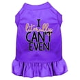 thumbnail image 4 of Pet Dog  Cat Dress Screen Printed, "I Literally Can't Even", 4 of 10