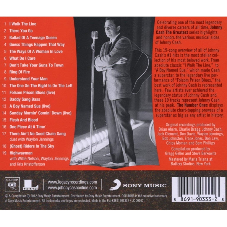 Sony Music, CD, The Greatest series, Johnny Cash - The Greatest