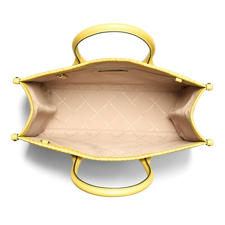 Michael Kors Women's Mirella Medium Ombré Logo Tote Bag Daisy