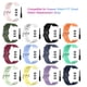 thumbnail image 4 of Correa de silicona para reloj deportivo, repuesto suave y transpirable, Compatible con HUAWEI Watch FIT, 4 of 9