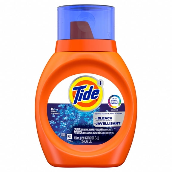 Tide Laundry Detergent,Tide ,Btl,25 oz,PK6 37373