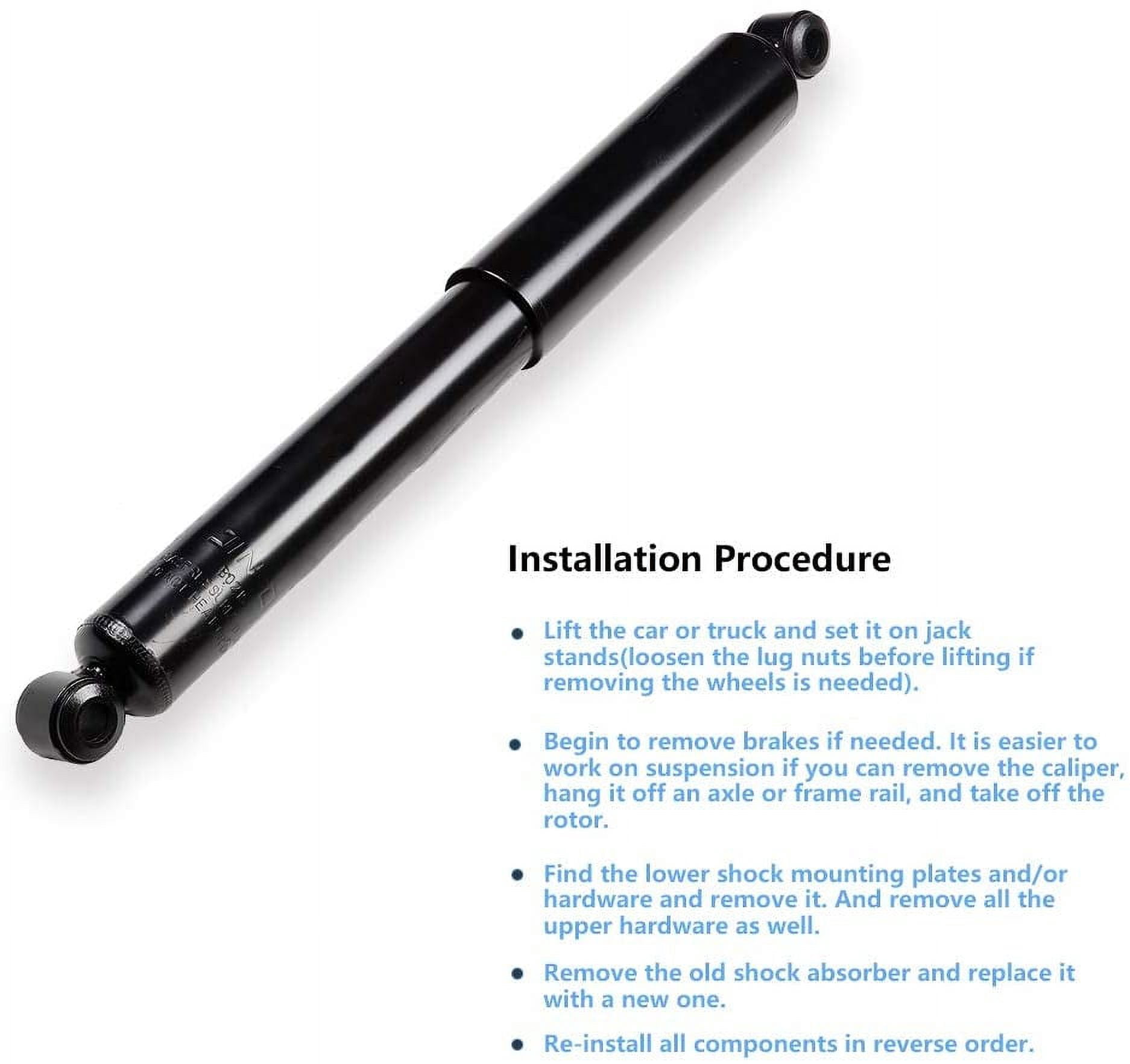 Shocks Struts,ECCPP Rear Shock Absorbers Strut Kits Compatible with 1998-2001 for Nissan Frontier,1995-1997 for Nissan Pickup,for Toyota Corona Pickup,1993-1998 for Toyota T100,Chevry LUV 344044