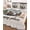 Mocha Brown, variant on Twin Quilt Bedding Set, Camper Van Reversible Summer Quilt 3 Pieces, Modern Vintage Camping Beige Wooden Lightweight Bedspreads Coverlets with 2 Pillow Shams for All Seasons
