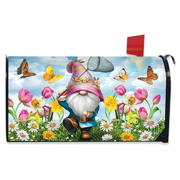 Briarwood Lane Springtime Gnome Mailbox Cover
