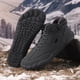 thumbnail image 4 of Zapatos Montar Cuero Botas Tobillo Hombres Nieve Ligeras para Al Aire Libre, 4 of 9