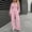Pink, variant on BRGZLK Women Sweatsuit Set 2 Piece Outfit Fall Winter Casual Long Sleeve Zip Up Slim Fit Hoodies Sweatshirt and Wide Leg Sweatpants Lounge Set for Daily Workout Outgoing Gray L