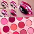 thumbnail image 4 of Pink Eyeshadow Palette 12 Shades, Ultra Easy Blend Matte Shimmer Cream Long Lasting Waterproof Eyeshadow Palette, 4 of 6