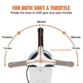 thumbnail image 3 of VEVOR Boat Throttle Control, 8M0059686 Top-Mounted Outboard Remote Control Box, 3 of 9