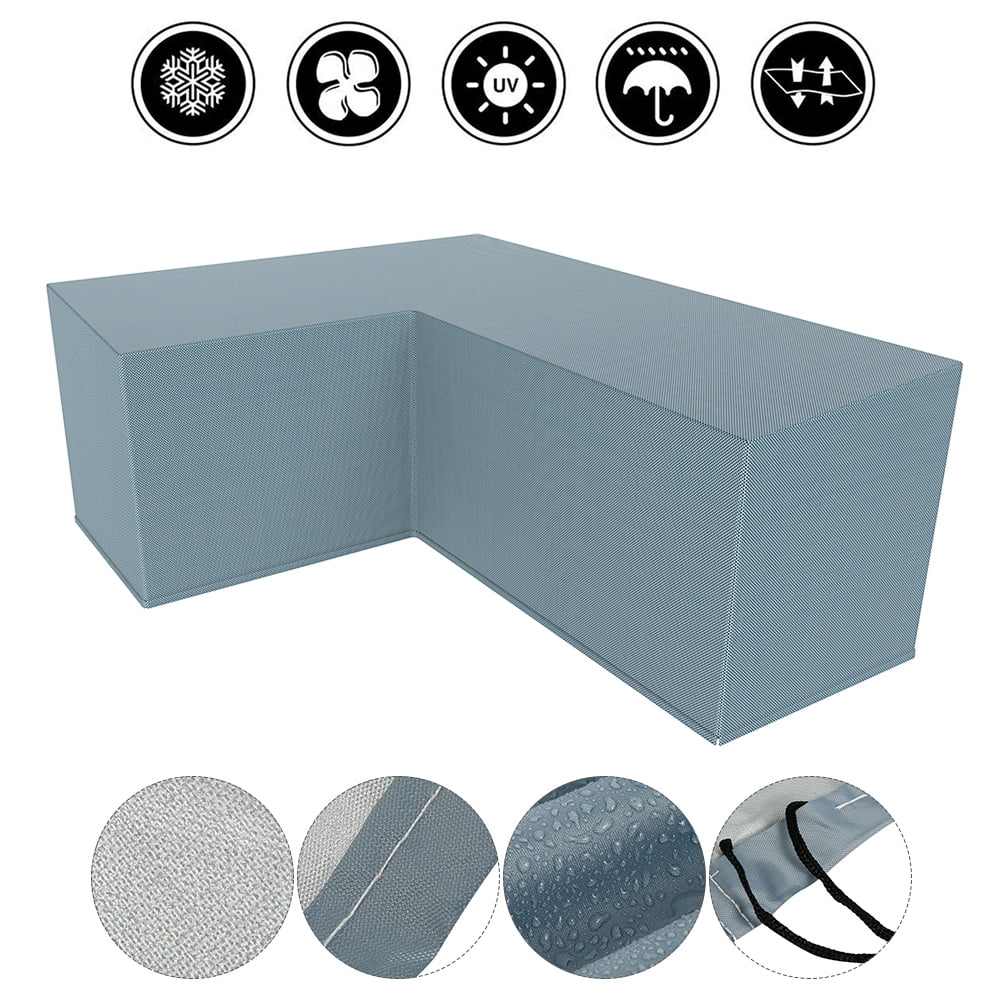 Duety LShaped Sectional Sofa Covers Waterproof Outdoor Tear Proof