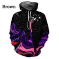 thumbnail image 3 of Sudadera con capucha unisex con estampado 3D divertido para hombre, sudadera con capucha con estampado de cielo estrellado colorido, sudaderas de moda, sudaderas, camisetas de calle, 3 of 5