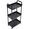 thumbnail image 2 of Rolling Pantry Storage Cart Trolley Rolling Cart Organizer for Bathroom Kitchen, 2 of 8