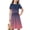 Purple#2, variant on GaThRRgYP Infant Baby Girl Soft Clothing Solid Color Dress,Toddler Kids Girls Cute Gradient Color Print Short Sleeve Stretchy Dress A Line Dress Pink 4 Years