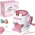 thumbnail image 1 of SALYWEE 22 Needle Smart Round Board Rotary Knitting Loom — DIY Creative Wool Weaving Machine for Adults, Children & Beginners, 1 of 8