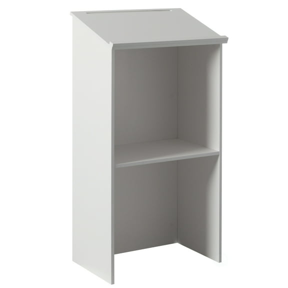 Standing Floor Podium with Storage for Church, School, Office or Home