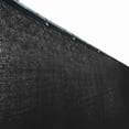 thumbnail image 1 of ALEKO Privacy Mesh Fabric Screen Fence with Grommets, 4 x 25 Feet, Black Color, 1 of 8