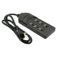 thumbnail image 1 of ACCL 4Ft 6 Outlet Surge Protector With ENI/RFI Filter 750J 120V 15A, 10 Pack, 1 of 1