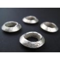 thumbnail image 2 of The Bead Chest Silver Ethiopian Wollo Rings (18mm) (Set of 4): Genuine Ethiopian Metal Ring Beads for DIY Jewelry, 2 of 4