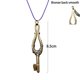 thumbnail image 1 of 4/8cm Anime Suzume No Tojimari Cosplay Munakata Souta Dajin Key Pendant Necklace For Women Jewelry Men Jewelry Fans Gifts Toys, 1 of 4