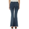 thumbnail image 3 of INSPIRE CHIC Pantalones Largos Vintage para Mujeres Clásicos de Cintura Alta Jeans de Campana Azules XS, 3 of 7
