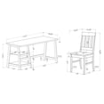 thumbnail image 4 of Prenna Wood 2-Piece Writing Desk and Chair Set in White, 4 of 6
