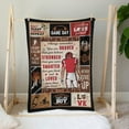 thumbnail image 6 of Sports Football Blanket for Boy Kid Men, Son Blanket Present from Mom & Dad, to My Son Throw Blanket for Couch Bed, College Graduation Gift for Son, Birthday Gift for Football Fans Player, 6 of 6