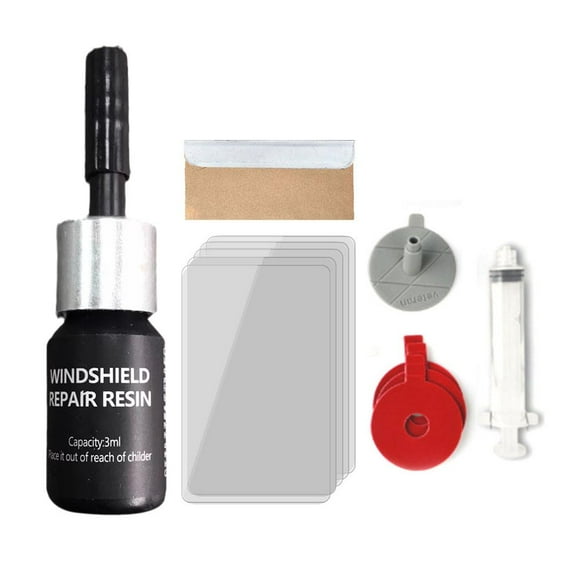 Car Windshield Windscreen Cracked Repair Kit Auto Vehicle Casement Tool~ Y2 E9Z W4W9
