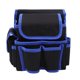 thumbnail image 1 of Tool Bag Multifunctional Portable Small Oxford Cloth Repair Tool Bag Electrician Bag Tool Organizers With Belt Blue L101 23x13x22cm, 1 of 3