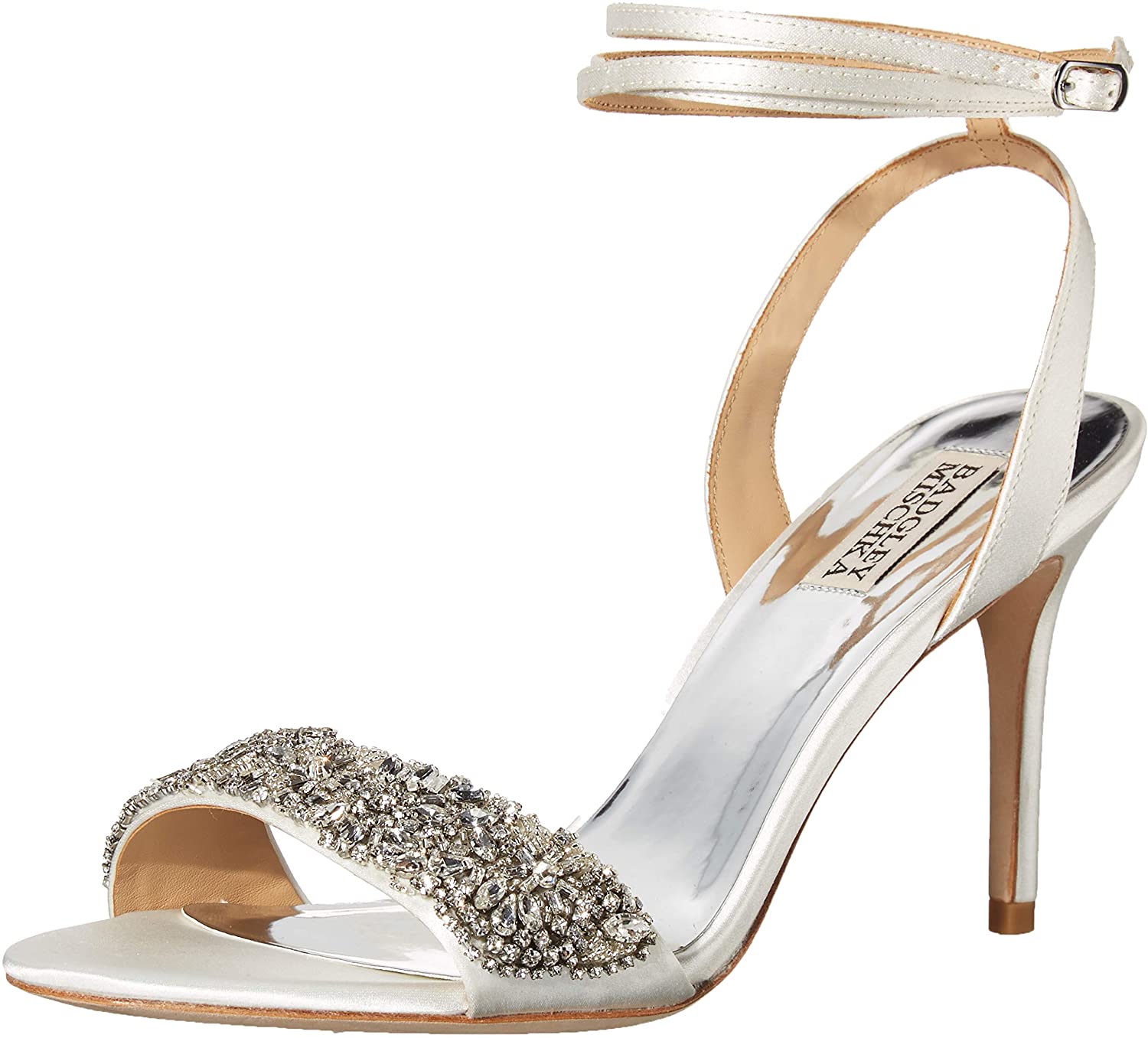 badgley mischka jen ankle strap sandal