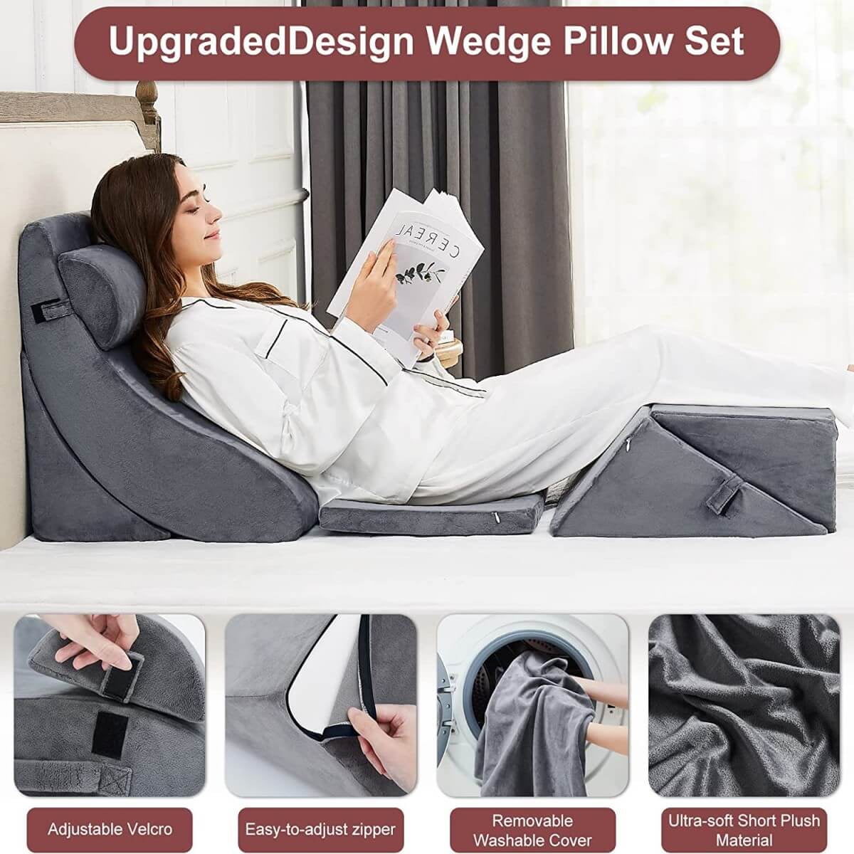 PureFit Adjustable Wedge Pillow System