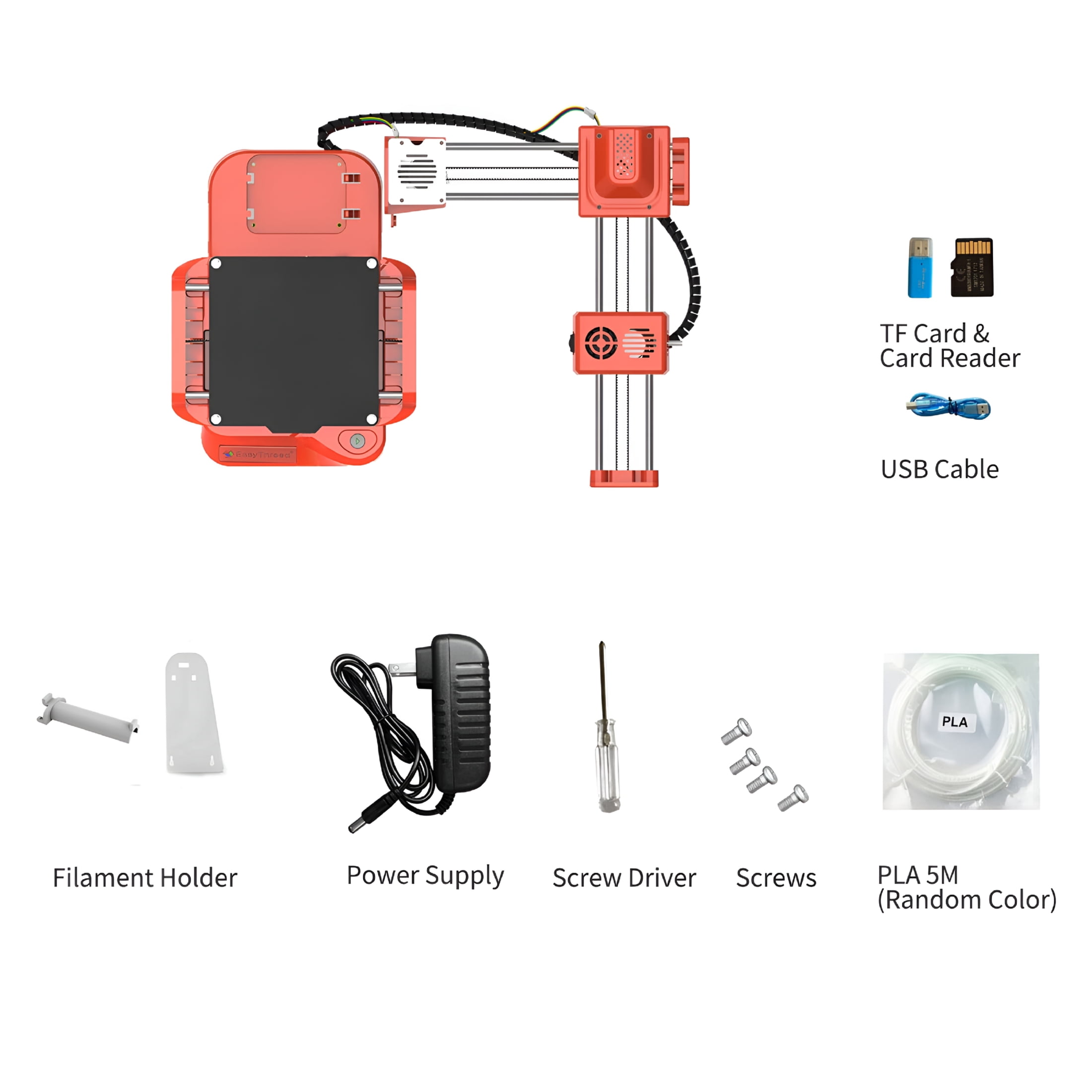 CURYMAY Mini Darning Loom And Knit Repair Kit with 50 Color Threads, Needles, Hooks for Mending Jeans, Socks, Diy Craft