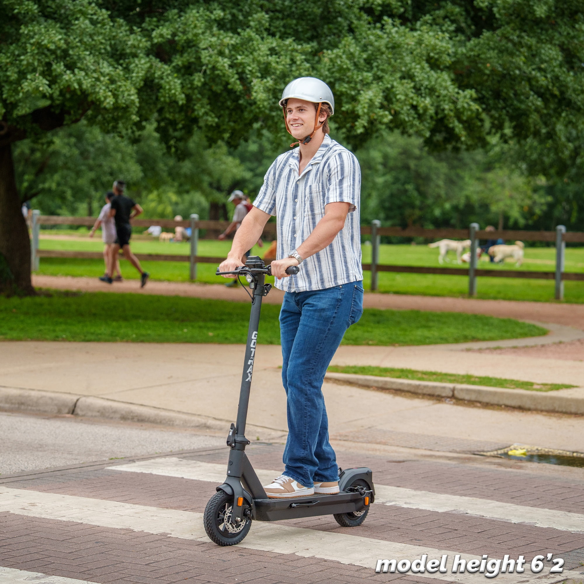 GOTRAX G7 Adult Electric Scooter, 10inch Tires 20MPH, 30mile
