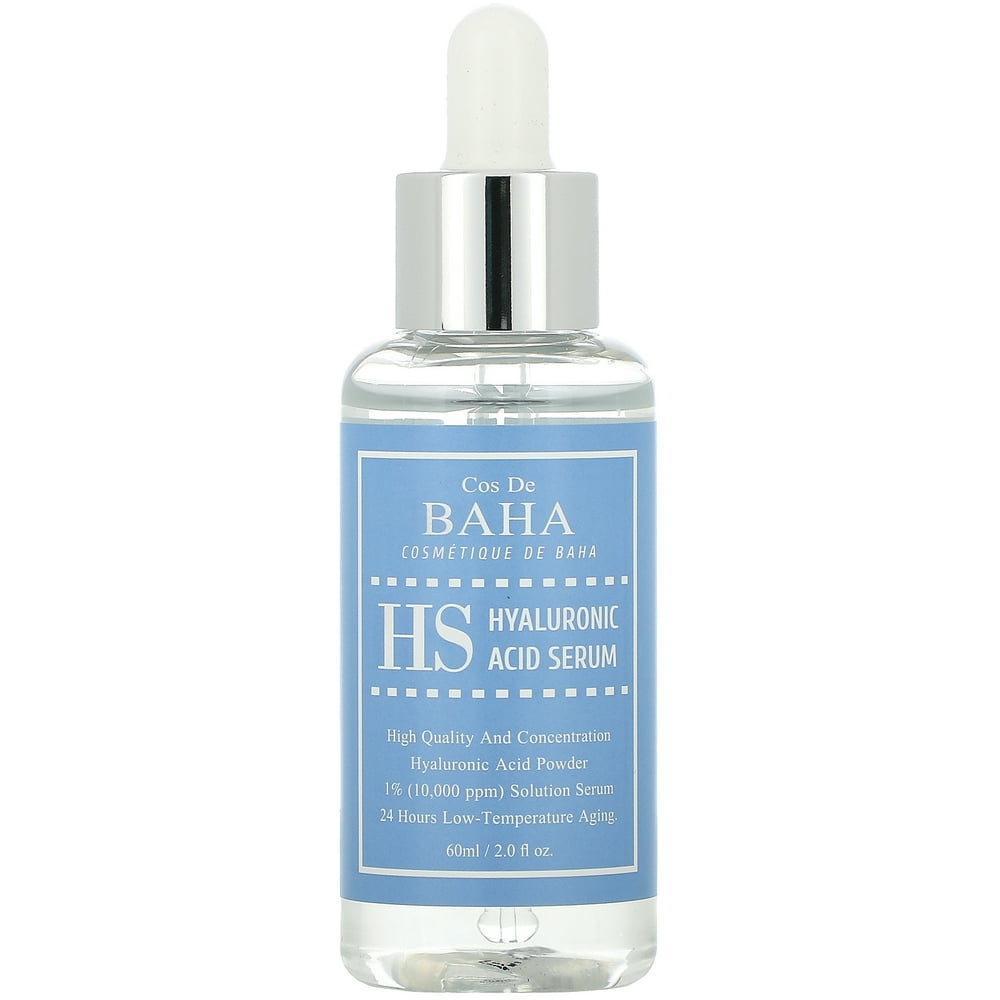 Cos De BAHA HS, Hyaluronic Acid Serum, 2 fl oz (60 ml) - Walmart.com