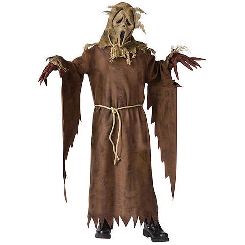 Fun World Scarecrow Ghost Face Child Halloween Costume - Walmart.com ...