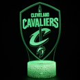 thumbnail image 1 of Luz nocturna LED 3D Cleveland Cavaliers Basketball, 1 of 1