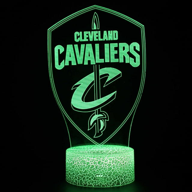Luz nocturna LED 3D Cleveland Cavaliers Basketball