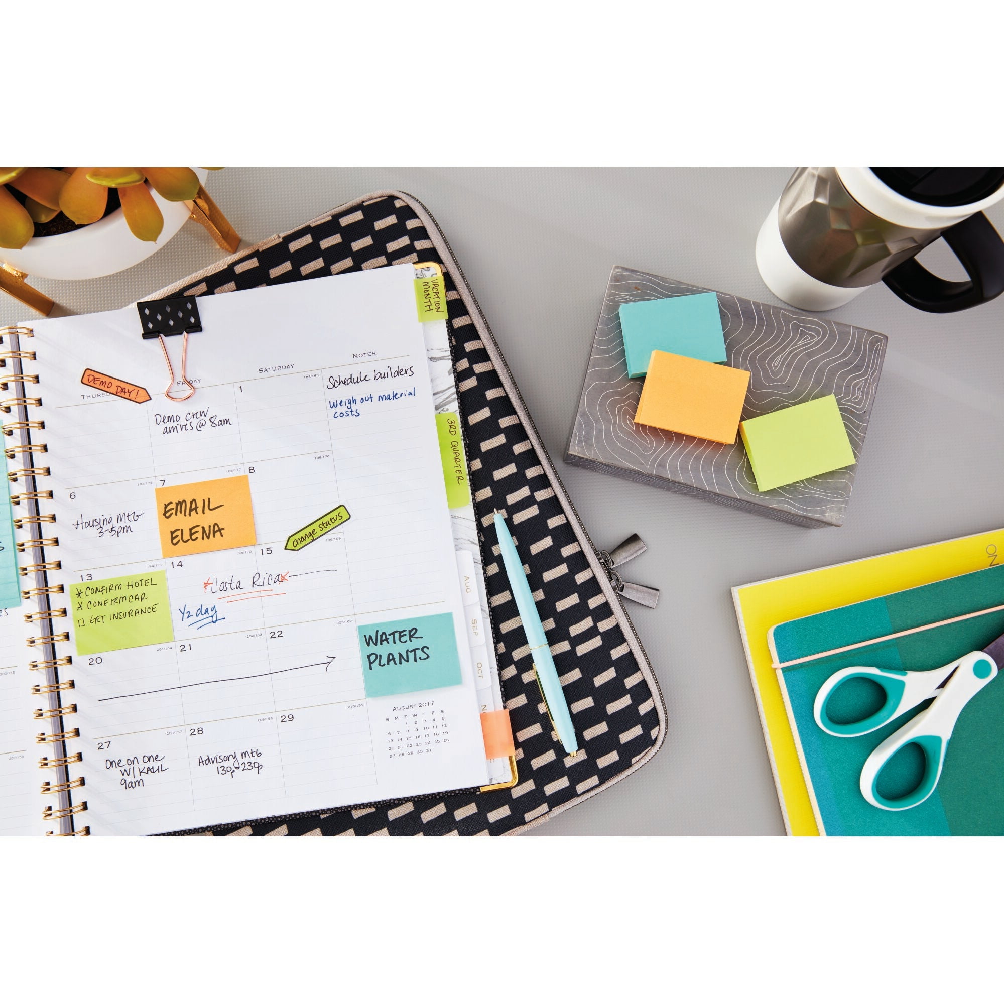 Post-it Notes 653-Club-07, 1-3/8 in x 1-7/8 in (34,9 mm x 47