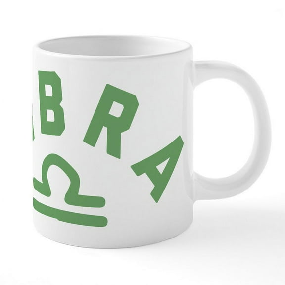 CafePress - Libra - 20 Oz White Ceramic Mega Mug