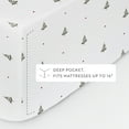 thumbnail image 6 of Noble Linens 3 Piece Holiday Microfiber Bed Sheet Set, Christmas Tree, Twin, 6 of 13