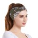 thumbnail image 2 of Boho Bandeau Diademas para Mujer Bandanas Anchas Diademas Bufanda para el Cabello con Nudos Diademas Diademas Africanas con Estampado Floral Turbante elástico Envolturas para la Cabeza Gruesas, 2 of 5